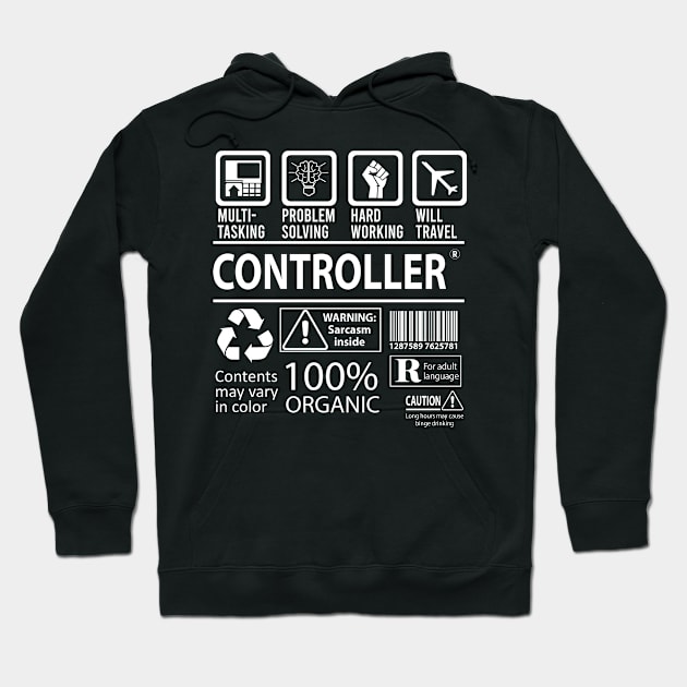 Controller T Shirt - MultiTasking Certified Job Gift Item Tee Hoodie by Aquastal